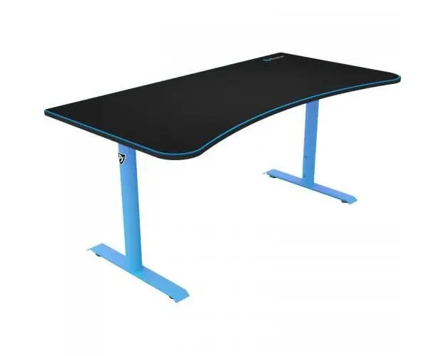Birou Gaming Arozzi Arena, Inaltime reglabila (Albastru/Negru)