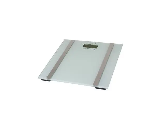 Cantar de baie Home HG FMZ 18, Greutate maxima 180 Kg, Masurare grasime si masa musculara (Alb)