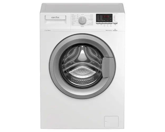 Masina de spalat rufe Arctic APL71224XLW3, 7 Kg, 1200 rpm, Clasa D, ExtraSteam, Add-In, Rapid+, Antisifonare, Motor Silent Inverter (Alb)