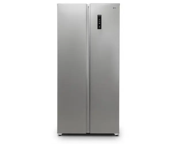 Side by Side LDK SBS-473NFDIS, Clasa E, Capacitate 473 l, No Frost, Control Touch, Racire rapida, Congelare rapida, Mod Inteligent, H 178.5 cm (Argintiu)