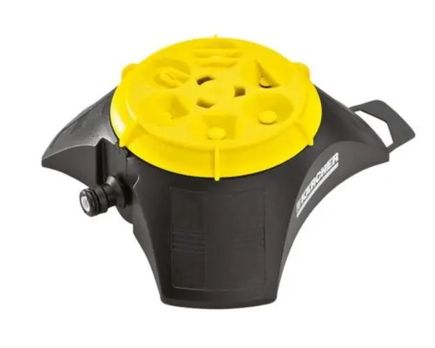 Aspersor multifunctional Karcher MS 100, 6 pozitii (Negru/Galben)