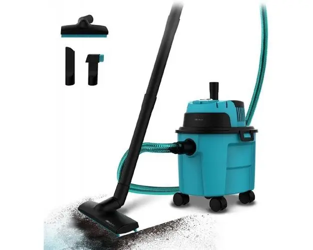 Aspirator Cecotec Rockstar Conga Wet & Dry Compact Plus, 16 L, 1200 W