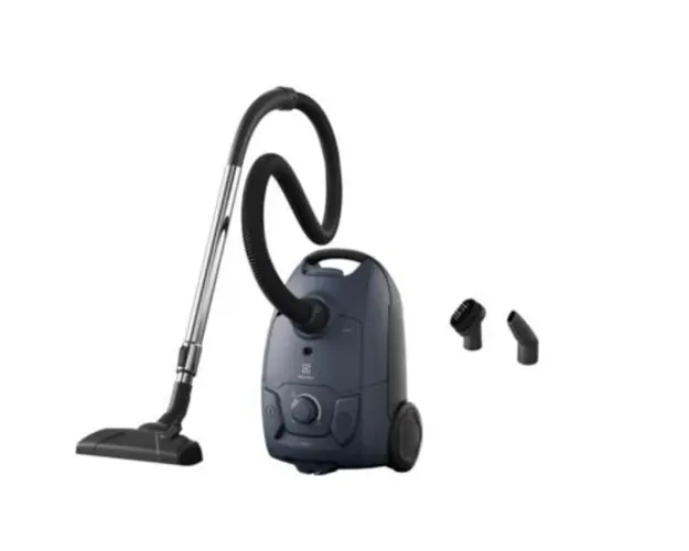 Aspirator cu sac Electrolux Seria 300 EB31C1DB, 750 W, 3 L, Filtru HEPA, Maner ergonomic (Albastru)