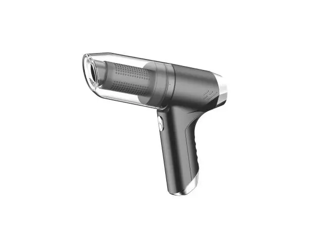 Aspirator portabil Zokura Z1446 cu dispozitiv de suflat praful, 75W (Gri)