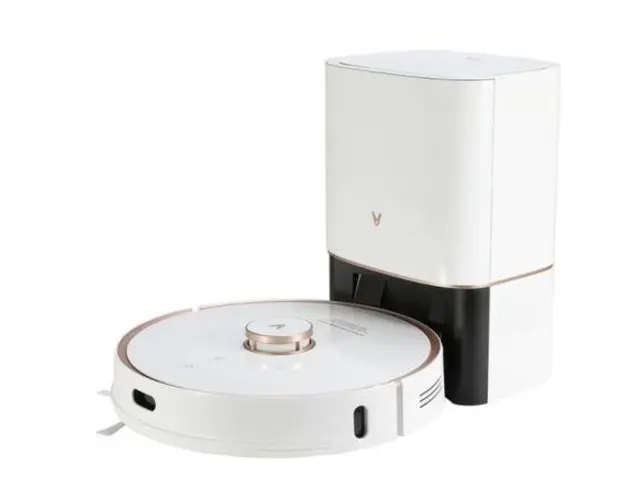 Aspirator robot Viomi S9, 50 W, 2800 Pa, 3 L, Wifi, 7 Programe (Alb)