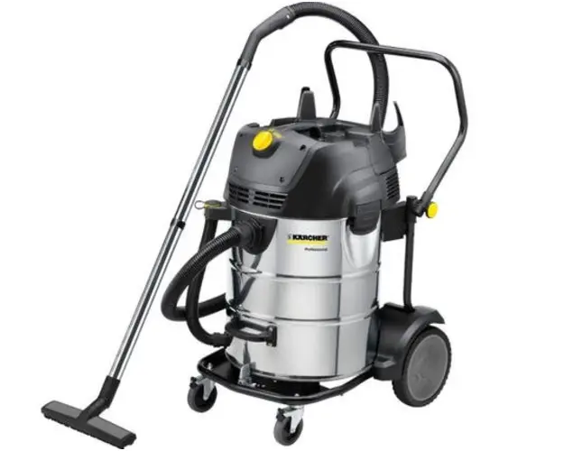 Aspirator umed-uscat Kärcher NT 75/2 Tact Me Tc, 2760W, 254 mbar (Negru/Argintiu)