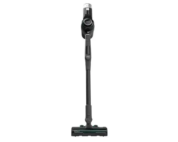 Aspirator vertical Tesla HS500GF, 400 W, 25.9 V, 5 viteze, Autonomie 60 minute, Capacitate 0.6 L, Filtru HEPA (Gri/Negru)