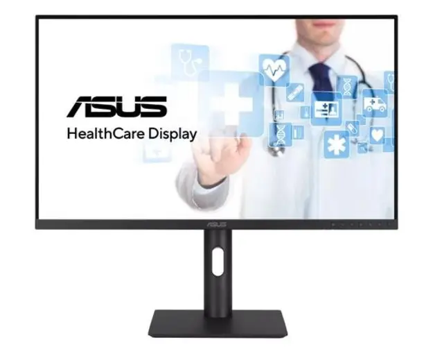 Monitor IPS LED ASUS 23.8inch HA2441A, QHD (2560 x 1440), HDMI, DisplayPort, Pivot (Negru)