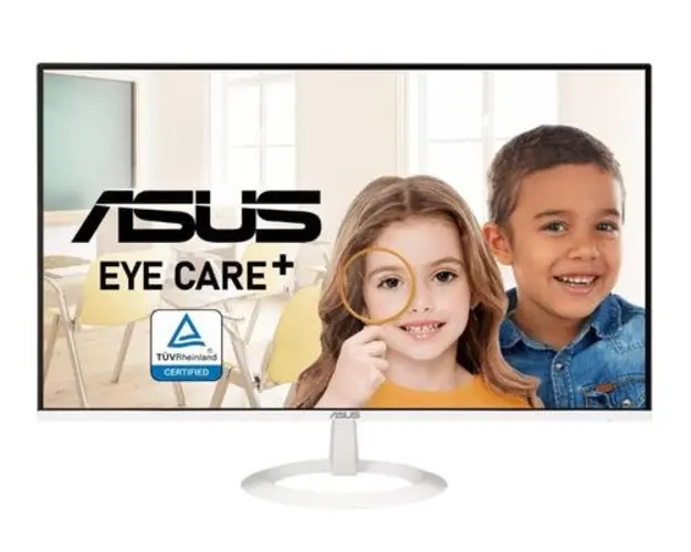 Monitor IPS LED ASUS Eye Care 27inch VZ27EHF-W, Full HD (1920x1080), HDMI, 100Hz, 1ms (Alb)