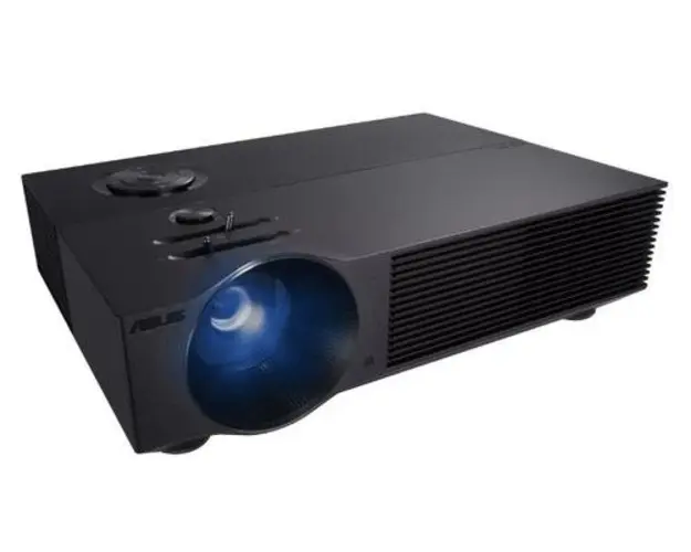 Videoproiector Asus H1, DLP, 4K, VGA, HDMI, 3000 lumeni, Difuzor 10W (Negru)