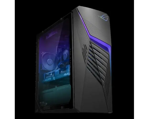 Calculator Sistem PC Gaming ASUS ROG Strix G13CHR, Procesor Intel Core i7-14700, 20 cores, 2.1GHz up to 5.3GHz, 33MB, 32GB DDR5, 1TB SSD, Wi-Fi, Bluetooth, NVIDIA GeForce RTX 4060 DUAL 8GB, No OS
