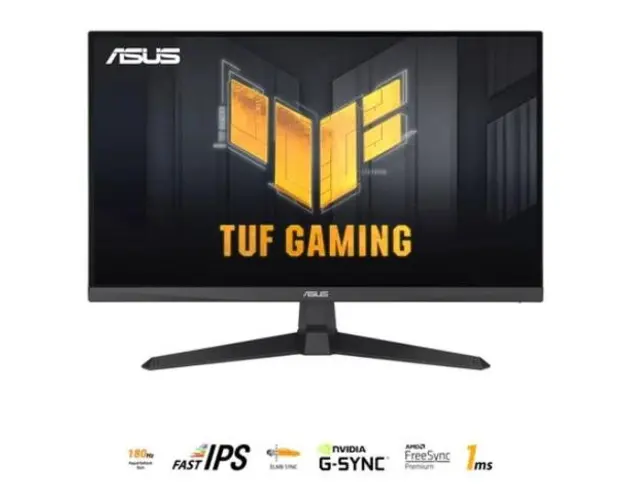 Monitor Gaming IPS LED ASUS 27inch 27VG279Q3A, Full HD (1920 x 1080), HDMI, DisplayPort, Boxe, 180 Hz, 1 ms (Negru)