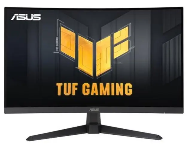 Monitor Fast VA LED ASUS TUF Gaming 27inch VG27VQM1B, Full HD (1920 x 1080), HDMI, DisplayPort, Boxe, Ecran curbat, 280 Hz, 1 ms (Negru)