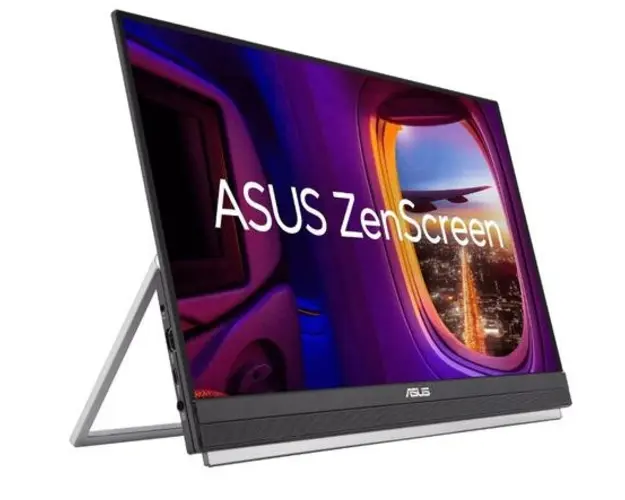 Monitor IPS LED Asus ZenScreen 21.5inch MB229CF, Full HD (1920 x 1080), HDMI, Pivot, Boxe, 100 Hz, 5 ms (Negru)