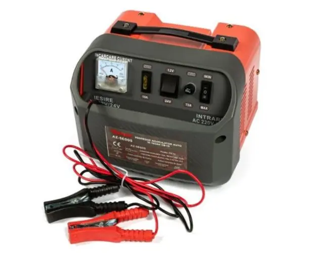 Redresor auto Almaz AZ-SE005, 30-150Ah (Gri/Portocaliu)