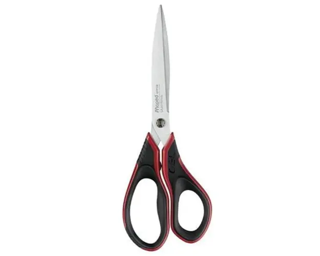 Foarfeca de birou Maped Essentials, 21 cm, Maner soft gel 