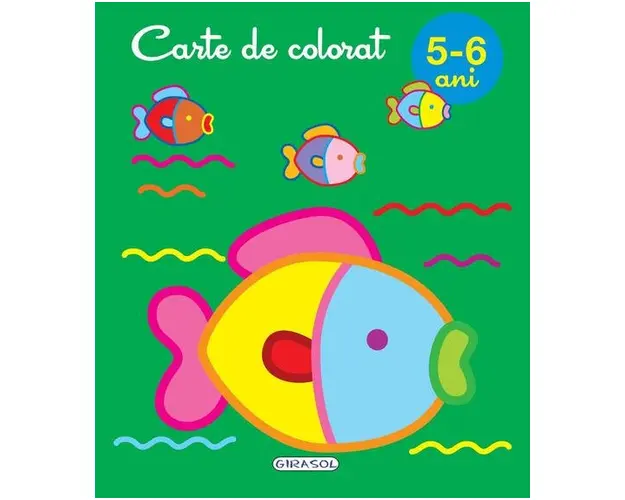 Carte de colorat 5-6 ani