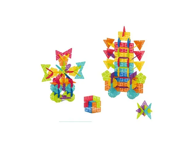 Set de constructie STEAM - Fulgi de zapada (224 piese)