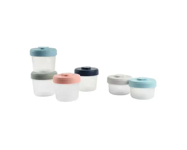 Set 6 recipiente hrana Beaba 2x90ml, 4x150 ml