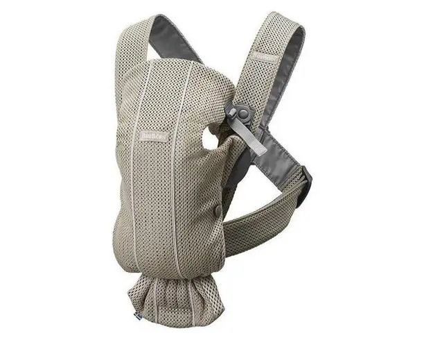 Ham anatomic BabyBjorn Mini, Pozitii multiple de purtare, 0-11 kg, 0-1 an (Maro)