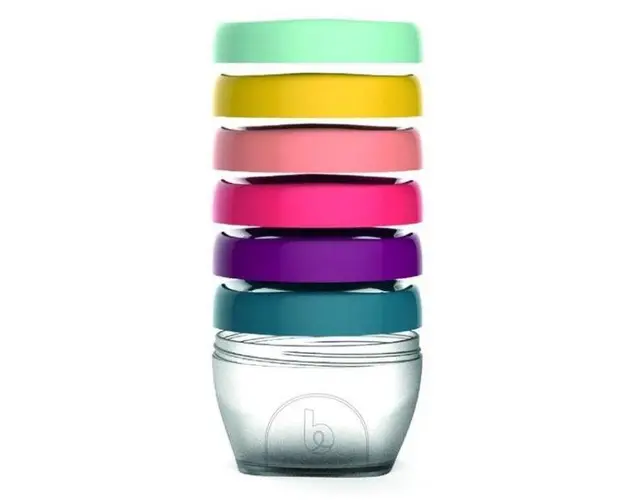 Set 6 boluri Babymoov pentru pastrarea hranei, 180 mL