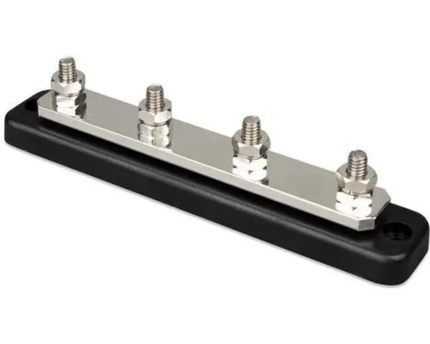 Bara de conexiune Victron Energy Busbar, 250A, 4P (Negru)