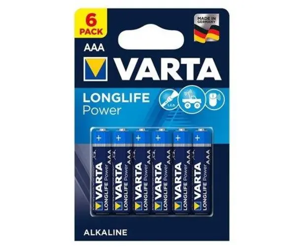 Set 6 Baterii VARTA LR03 BLISTER, ALCALINA 