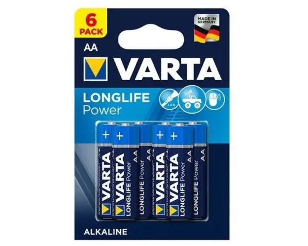 Set 6 Baterii VARTA LR06 BLISTER, ALCALINA 