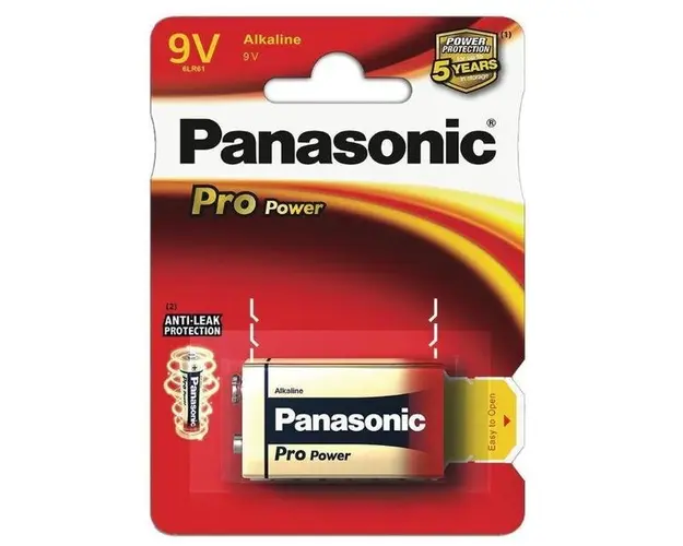 Baterie Panasonic Pro Power, 9V