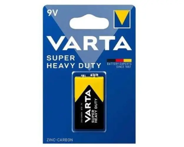 Baterie VARTA 9V BLISTER SUPERLIFE
