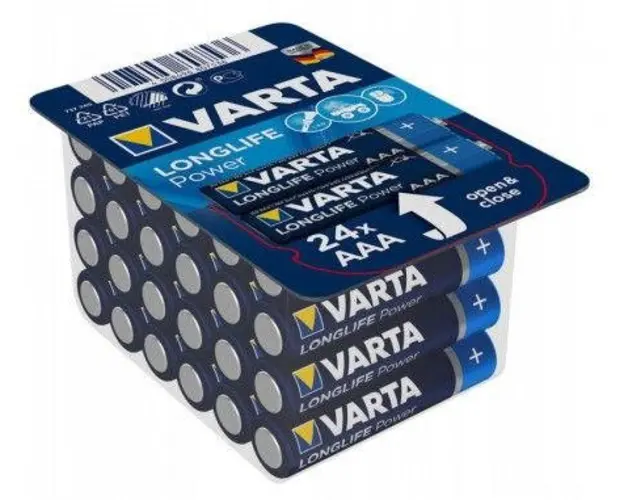 Baterii R3 AAA Alkaline Varta High Energy, 24buc