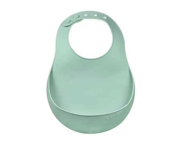 Baveta silicon Beaba Sage Green