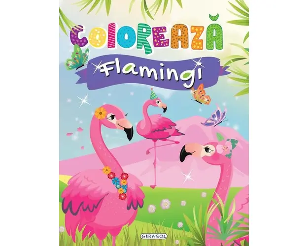 Coloreaza - Flamingi