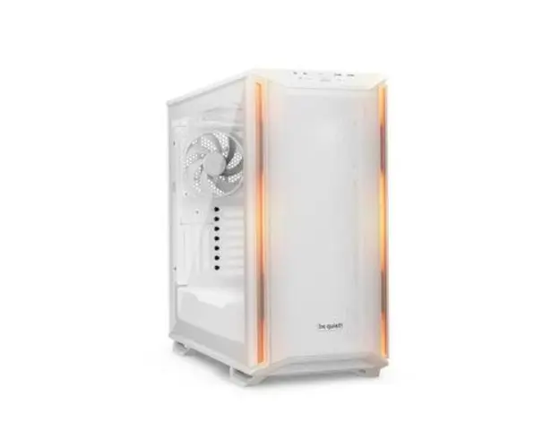 Carcasa be quiet! Dark Base 701, Middle Tower, Fara sursa, iluminare ARGB, ATX (Alb)