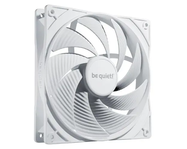 Ventilator be quiet! Pure Wings 3, 140mm, 1800 rpm, PWM High-Speed (Alb)