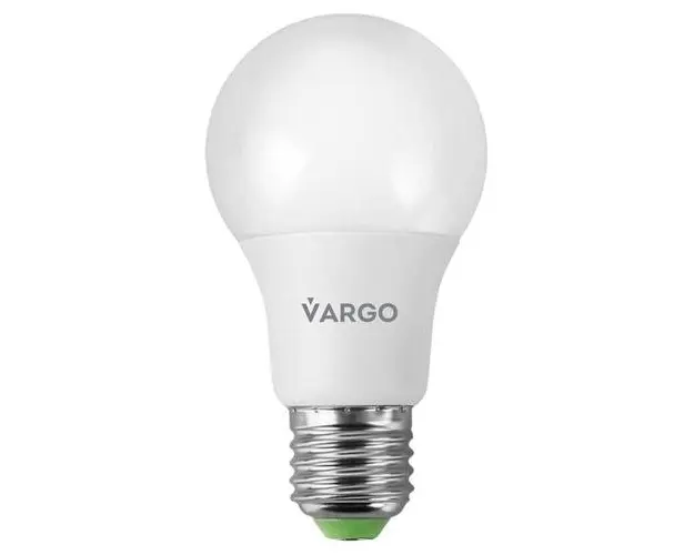 Bec Led VARGO V-111202, A60, 5 W, E27, 4000K lumina neutra, 475 Lm 