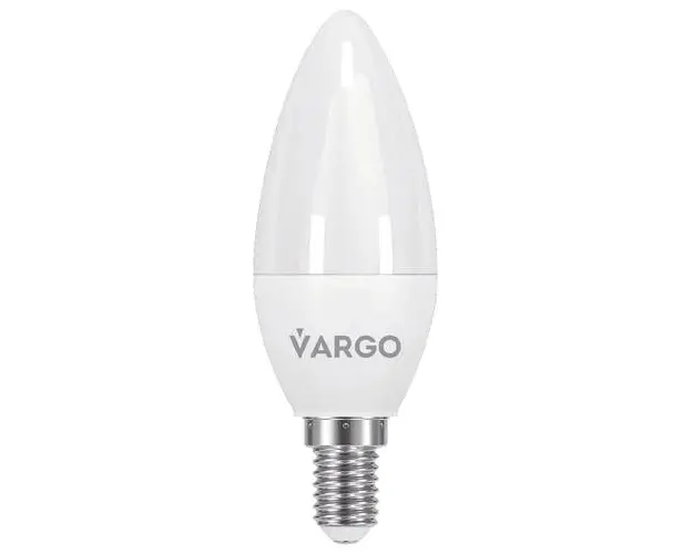 Bec Led VARGO V-111142, C37, 9W, E14, 4000 K, lumina neutra, 855 Lm 