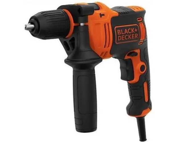Masina de gaurit cu percutie Black&Decker BEH710-QS, 710 W, 2800 RPM