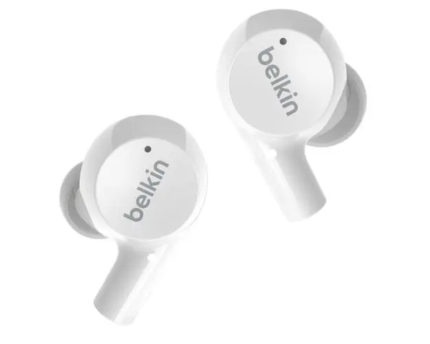 Casti True Wireless Belkin Soundform Rise, Bluetooth, In-Ear, Waterproof IPX5 (Alb)