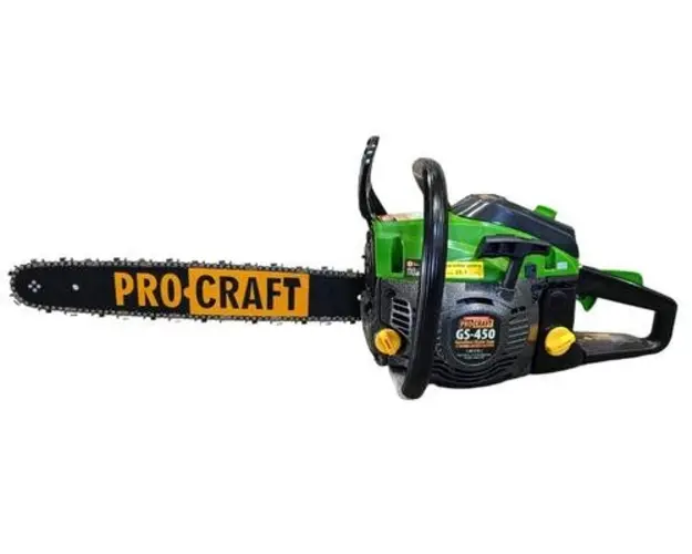 Drujba pe benzina ProCraft GS-450 52cc, 7CP, lama 45cm(18inch)