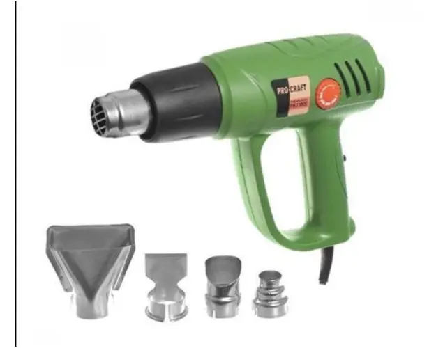 Pistol cu aer cald Procraft PH2300E feon industrial 2.3 kW 600 grade C 650 l/min