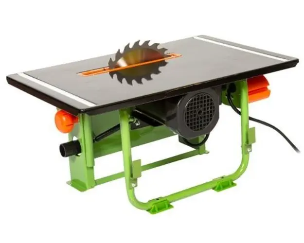 Fierastrau circular stationar ProCraft KR2600, Disc 200 mm, 800 W (Negru/Verde)
