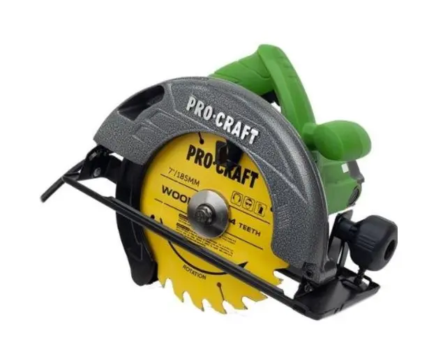 Circular electric de mana Procraft KR2300, 2.3 kW, 185 mm, 5000 rot/min