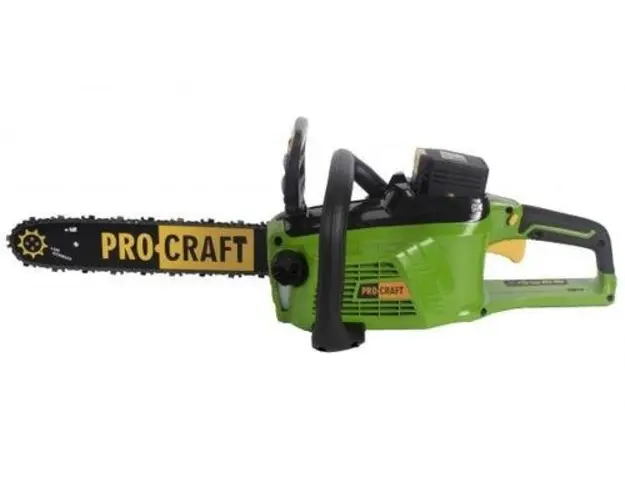 Drujba cu acumulator Procraft PKA 40LI, Li-ion, 40 V, 4.0 Ah, 5000 rotatii