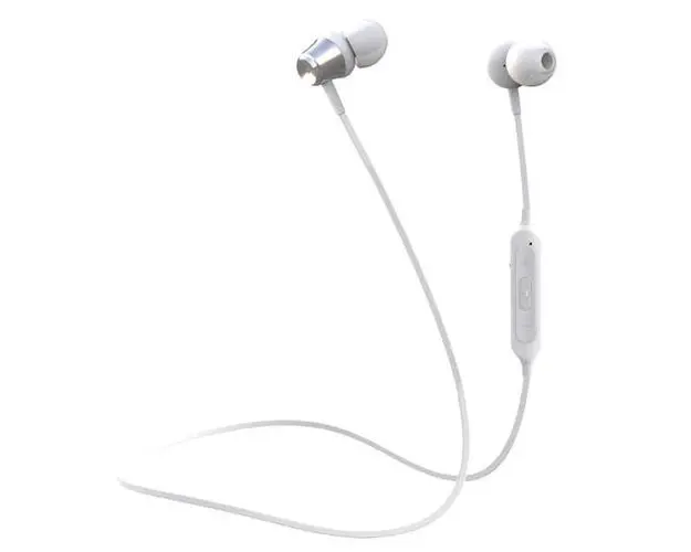 Casti Alergare Celly BHSTEREOWH, Bluetooth, Microfon (Alb)