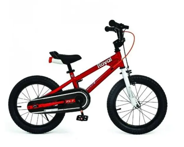 Bicicleta copii Royal Baby Freestyle 7.0 NF, roti 12inch, cadru otel (Rosu)
