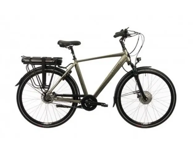 Bicicleta Electrica Corwin 28327, roti 28 Inch, cadru 530mm, 7 Viteze, motor250 W, Gri