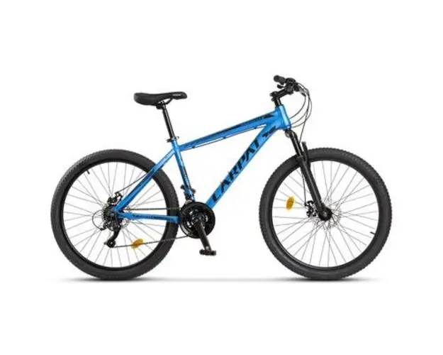 Bicicleta MTB-HT Carpat SPARTAN C26581A, roti 26inch, 21 viteze, cadru Hardtail 431 mm (Albastru/Negru)