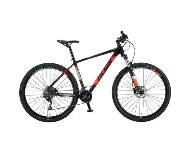 Bicicleta Mtb Polar Tsunami, roti 29 Inch, cadru aluminiu XL, 20 viteze, Negru/Portocaliu