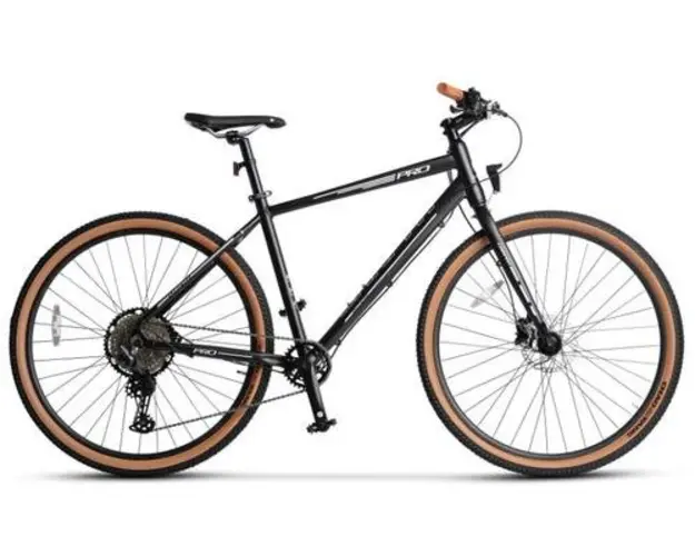 Bicicleta Trekking CARPAT PRO C29271H, roti 29inch, 11 viteze, Cadru aluminiu, Frane Hidraulice (Negru/Gri)